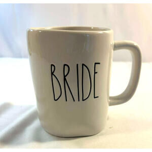 Bride Coffee Mug Minimalist Wedding Bridal Shower Engagement Gift Cup